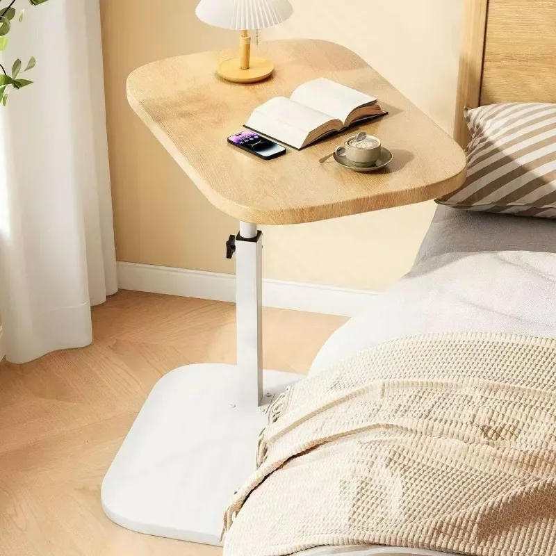 Adjustable Sofa Side Table Living Room Household Tea Table Small Coffee Table Bedroom Bedside Table Headboard Storage Rack