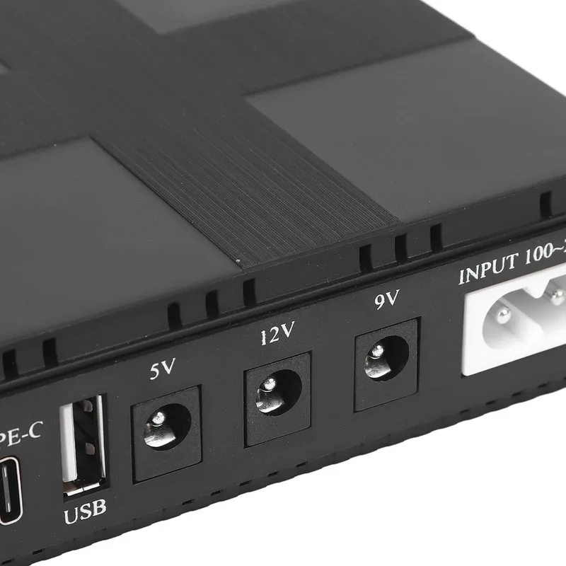 UPS Battery Backup 20000mah Uninterruptible Power Supply Backup Battery Power Supply for Camera Router MP3 MP4 Players