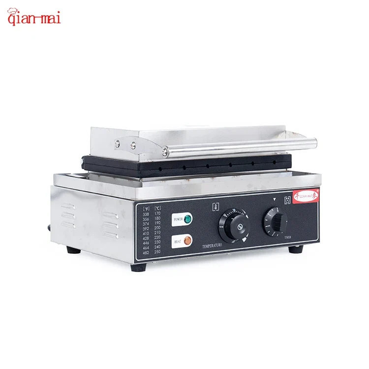 Commercial Electric Stick Waflera Baker Kitchen Utensils Snack Hot Dog Waffle Machine