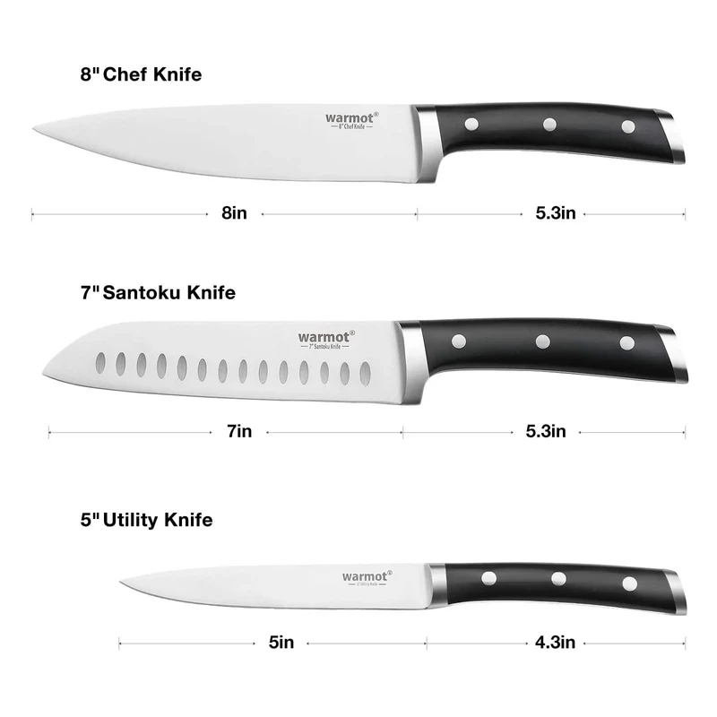 Style Competitive Price Kitchen Knives Wholesale - Stainless Steel Sets