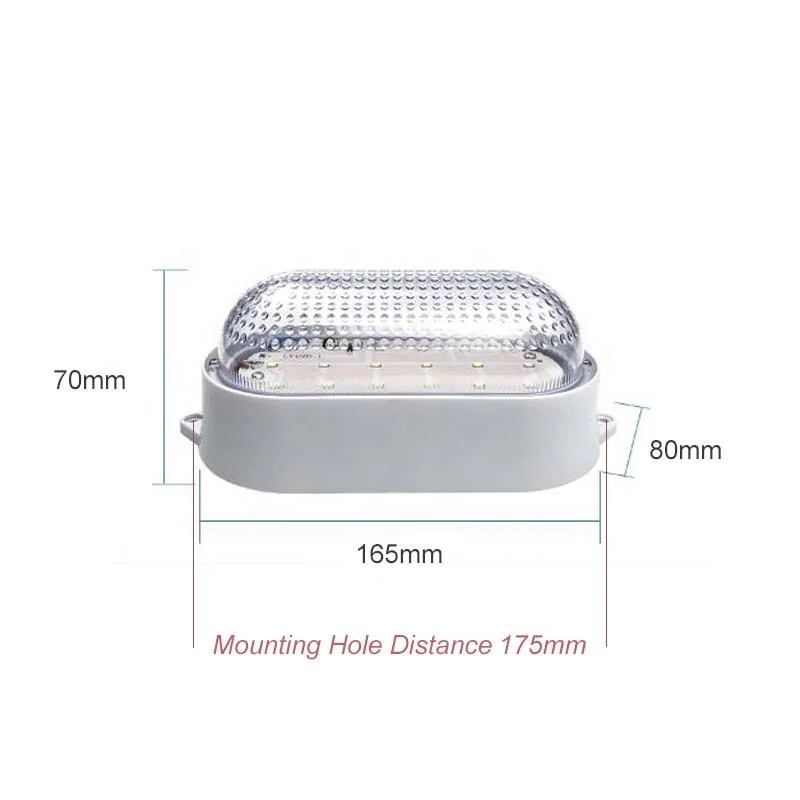 8W IP65 Waterproof Cold Storage LED Lamp for Home Kitchen Cool White Light