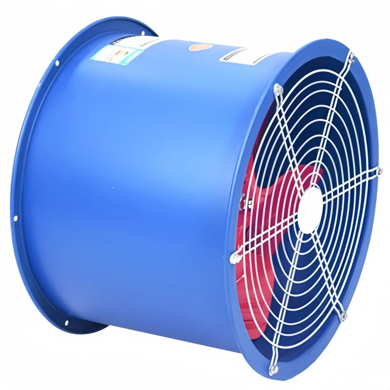 SF Series Automation Metal Axial Duct Fan Wall Mount Pipe Kitchen Exhaust Fan