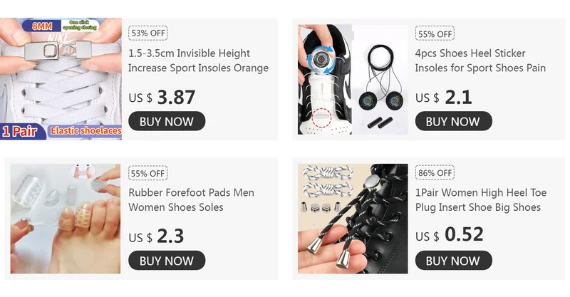 1/2Pair Silicone Pads Forefoot for Women's Shoes Non-slip Insert Self-adhesive Heel Gel Insoles Heels Sandals Anti-Slip Foot Pad