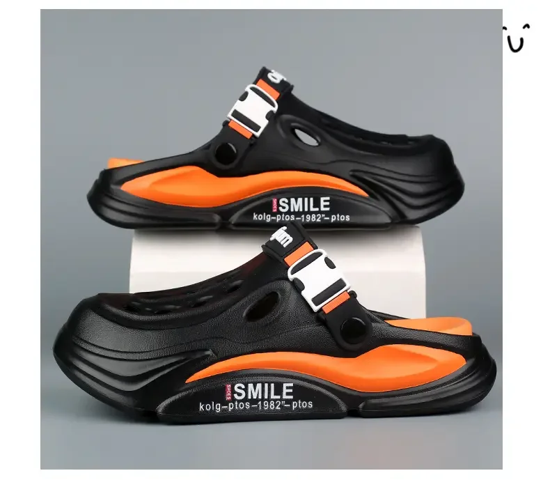 Male Sandals Casual Shoes Outdoor Beach Sandals Women Soft Clogs Garden Bottom Indoor Summer Flip Flops Men Massage Slippers