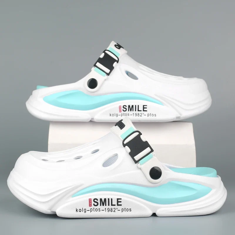 Male Sandals Casual Shoes Outdoor Beach Sandals Women Soft Clogs Garden Bottom Indoor Summer Flip Flops Men Massage Slippers