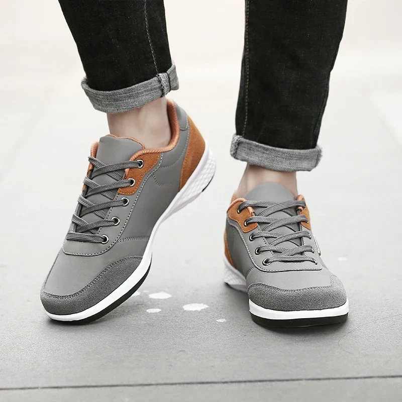Men's Light Loafers Slip-On Casual Shoes Comfortable Walking Luxury Brand Male Business Driving Footwear Sneakers