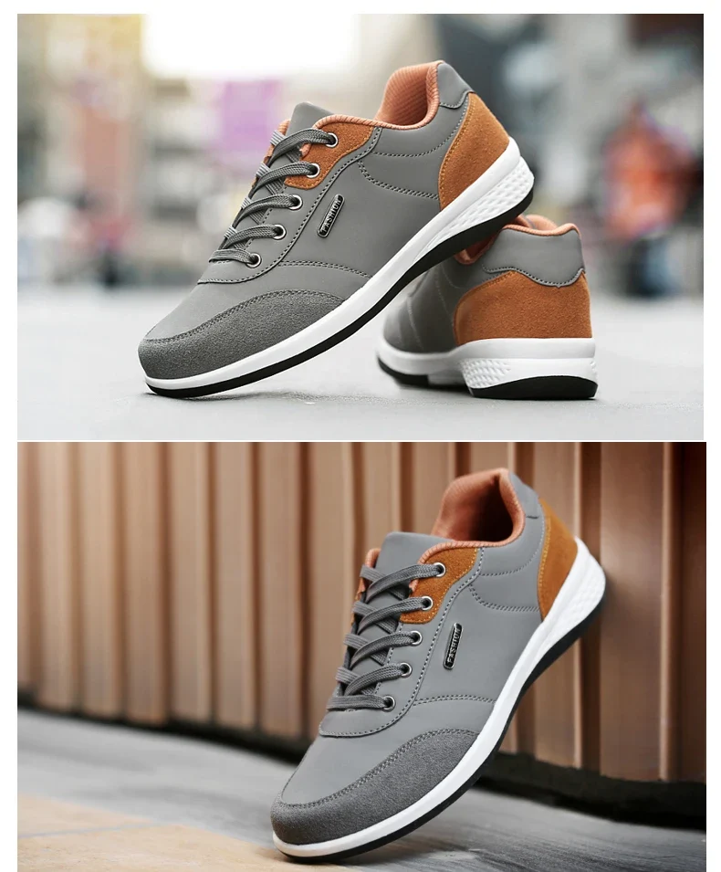 Men's Light Loafers Slip-On Casual Shoes Comfortable Walking Luxury Brand Male Business Driving Footwear Sneakers