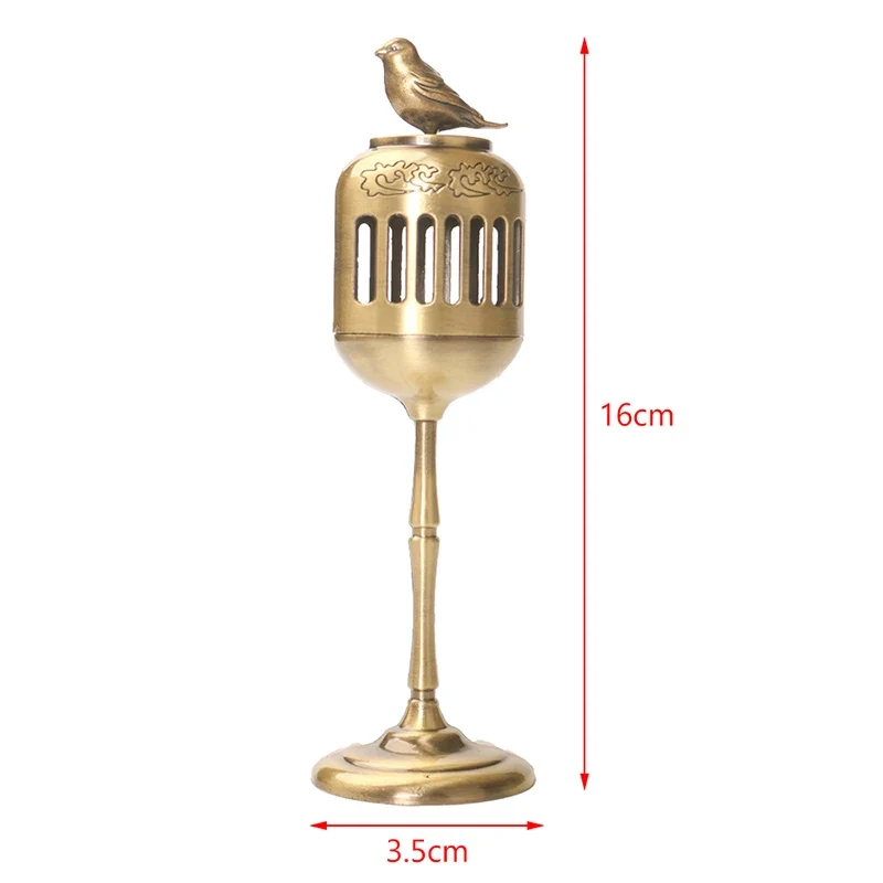 Magpie Hollow Lamp Sandalwood Fragrance Censer Smoking Backflow Incense Holder Tea House Ornaments Study Room Home Decor