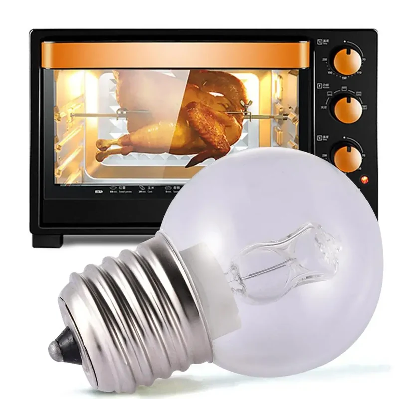 G9 Halogen Light Bulbs 110v 220v 25W/ 40W e27 Oven Bulb Lamp Warm White For Home Kitchen Refrigerators Ovens
