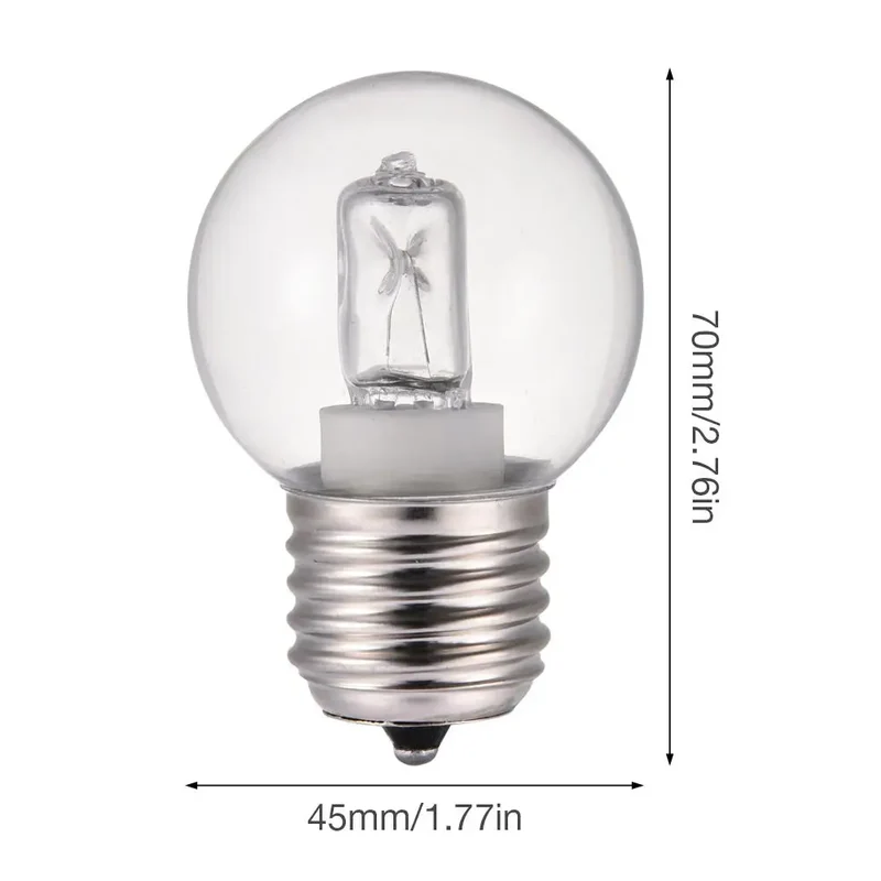 G9 Halogen Light Bulbs 110v 220v 25W/ 40W e27 Oven Bulb Lamp Warm White For Home Kitchen Refrigerators Ovens