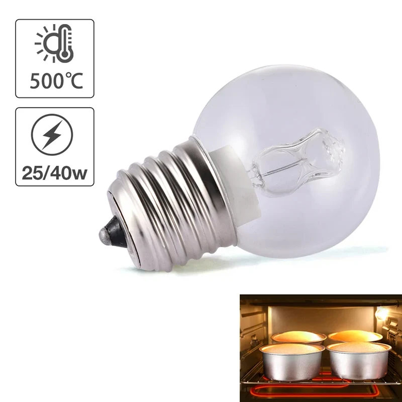 G9 Halogen Light Bulbs 110v 220v 25W/ 40W e27 Oven Bulb Lamp Warm White For Home Kitchen Refrigerators Ovens