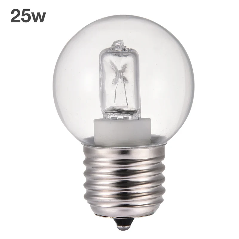 G9 Halogen Light Bulbs 110v 220v 25W/ 40W e27 Oven Bulb Lamp Warm White For Home Kitchen Refrigerators Ovens