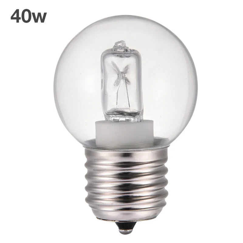 G9 Halogen Light Bulbs 110v 220v 25W/ 40W e27 Oven Bulb Lamp Warm White For Home Kitchen Refrigerators Ovens