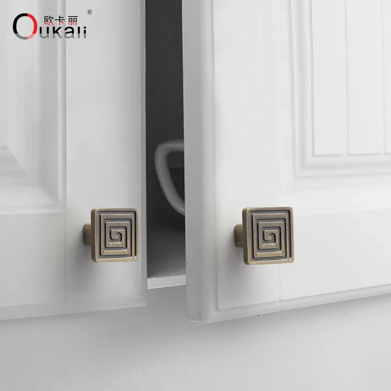 Best Price 96mm Modern Zinc Alloy Solid Hardware Copper Bronze Rectangular Antique Wardrobe Kitchen Cabinet Door Pull Handle