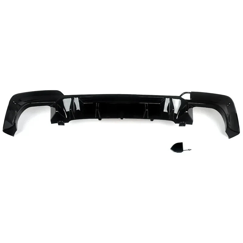 For 2018-2021 BMW G01 X3 M40i M-Sport Rear Diffuser Bumper Lip Gloss Black