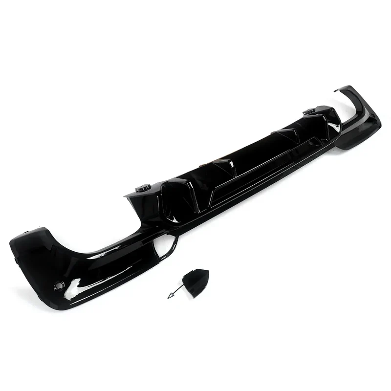 For 2018-2021 BMW G01 X3 M40i M-Sport Rear Diffuser Bumper Lip Gloss Black