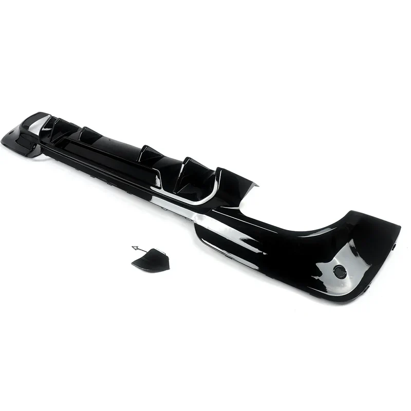 For 2018-2021 BMW G01 X3 M40i M-Sport Rear Diffuser Bumper Lip Gloss Black