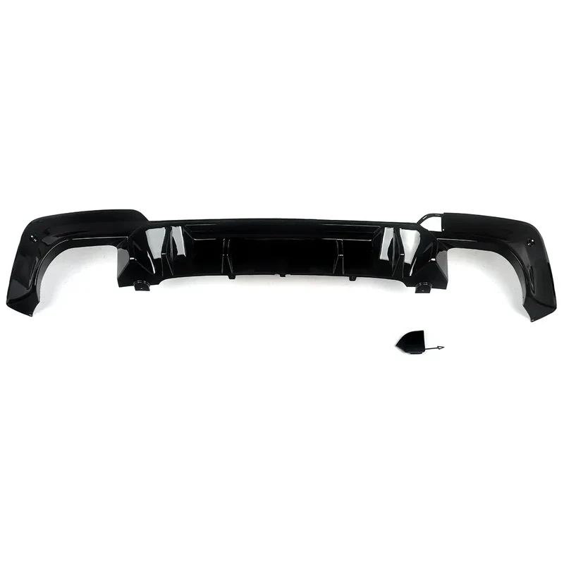 For 2018-2021 BMW G01 X3 M40i M-Sport Rear Diffuser Bumper Lip Gloss Black