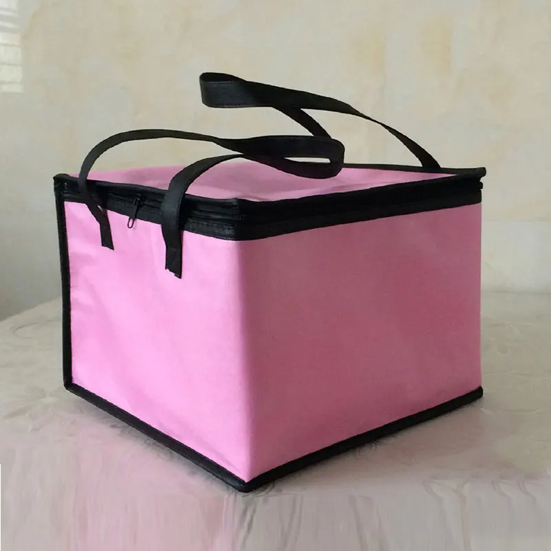 High-capacity Non-Woven Thermal Lunch Bag Insulation Food Package Portable Camping Picnic Pack Bags Cooler Drink Carrier