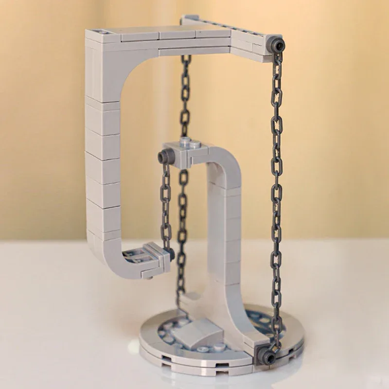 Balance Frame Suspension Technique Anti-Gravity Tension Building Block Mechanics Structure Ornaments Diy Home Decorations