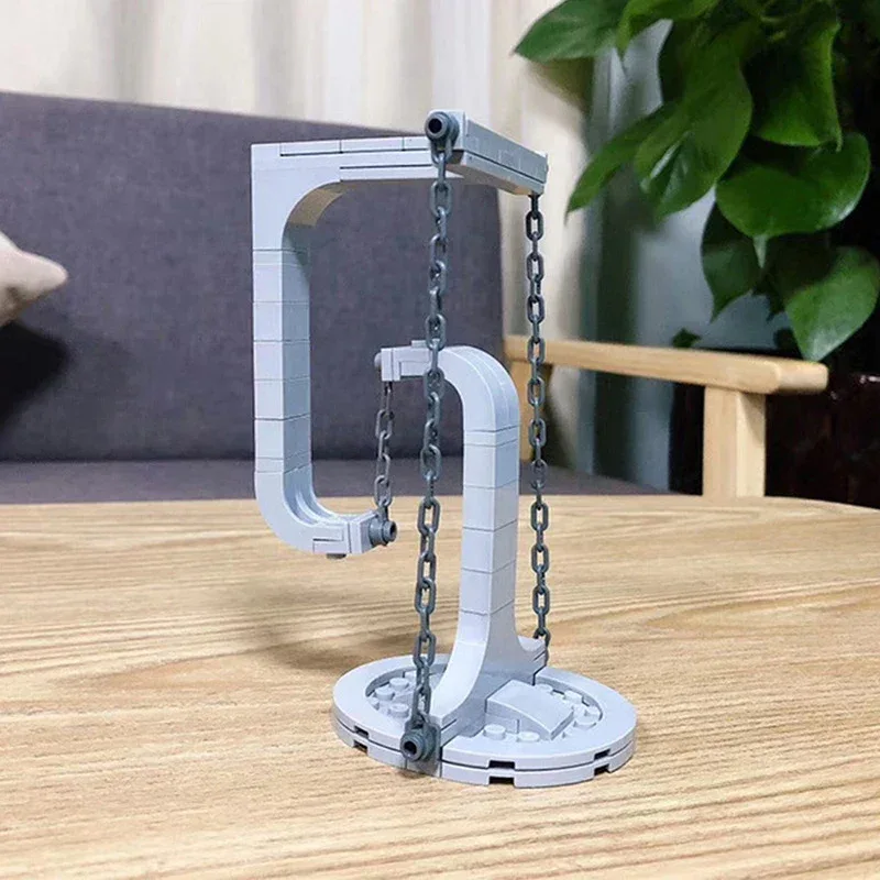 Balance Frame Suspension Technique Anti-Gravity Tension Building Block Mechanics Structure Ornaments Diy Home Decorations
