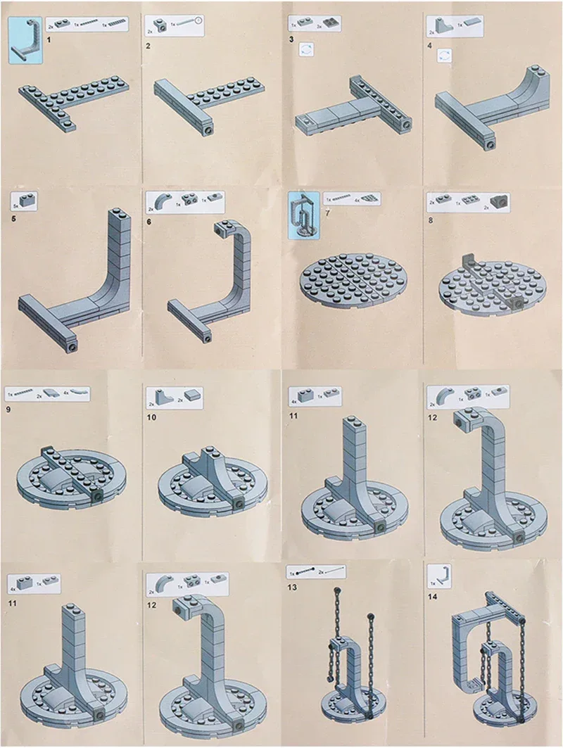 Balance Frame Suspension Technique Anti-Gravity Tension Building Block Mechanics Structure Ornaments Diy Home Decorations