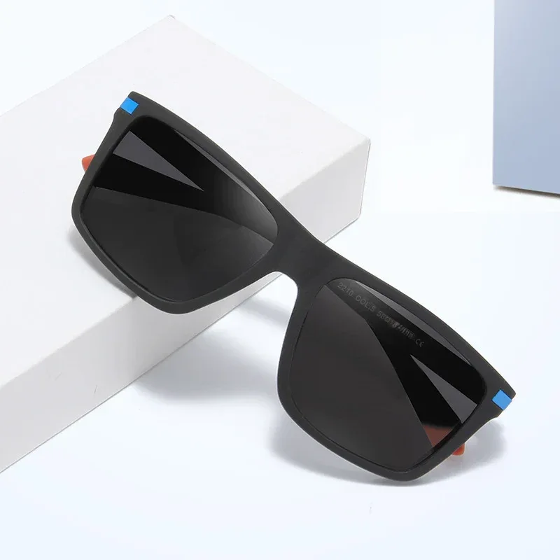Outdoor Sport Square Nearsighted Sunglasses With Diopters Driving Anti-Glare Prescription Sun Glasses For Men 0 -0.5 -0.75 To -6
