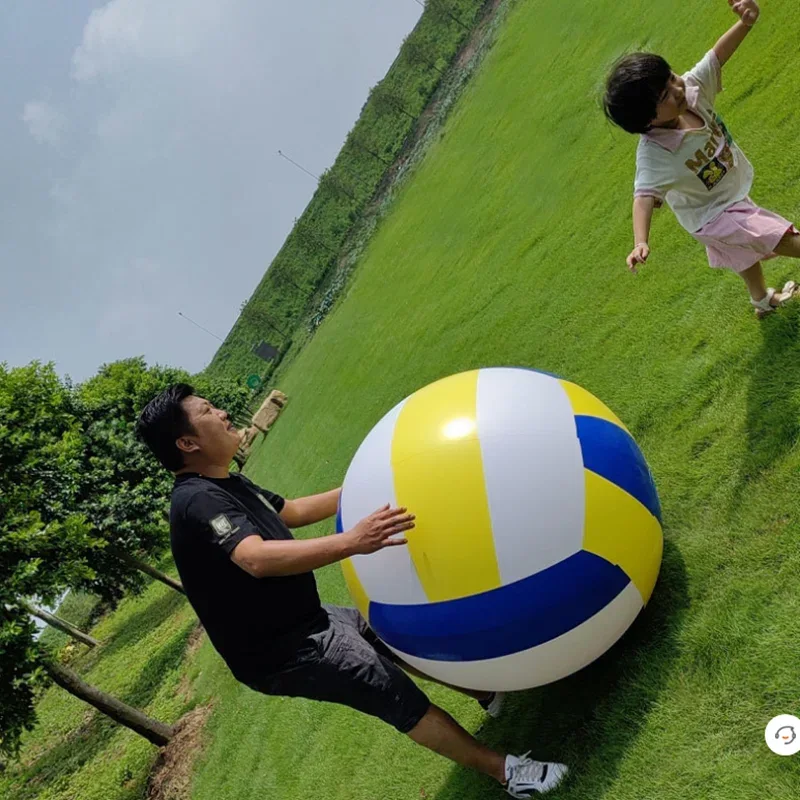0.6-2m Pvc Volleyball, Inflatable Balloon, Parent-Child Interactive Children's Toy Ball, Kindergarten Ball, Interactive Props