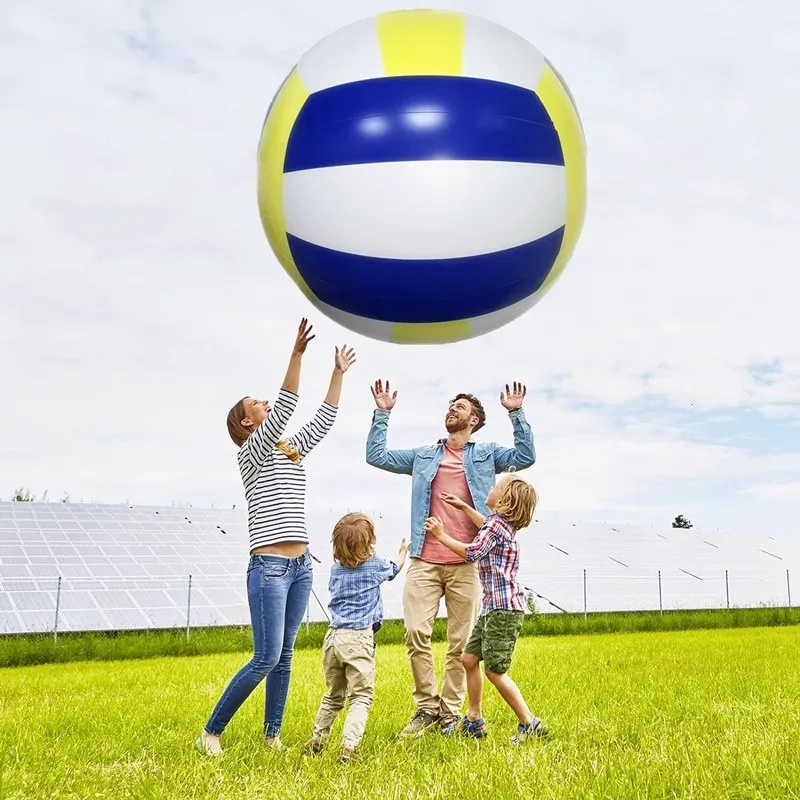 0.6-2m Pvc Volleyball, Inflatable Balloon, Parent-Child Interactive Children's Toy Ball, Kindergarten Ball, Interactive Props