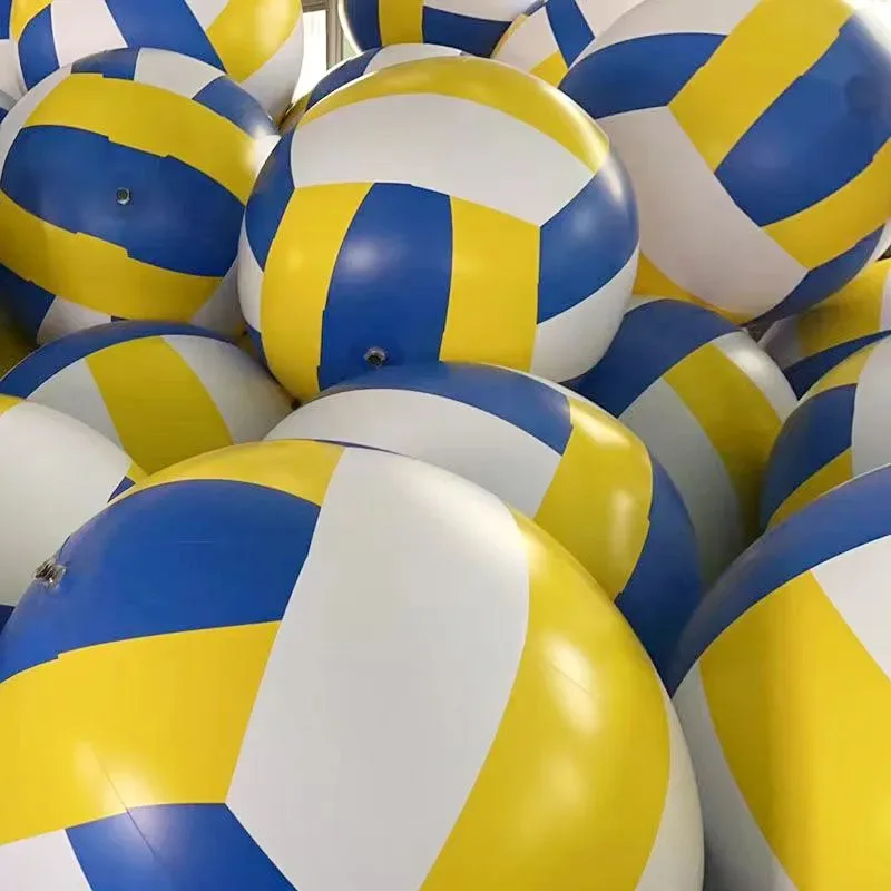 0.6-2m Pvc Volleyball, Inflatable Balloon, Parent-Child Interactive Children's Toy Ball, Kindergarten Ball, Interactive Props