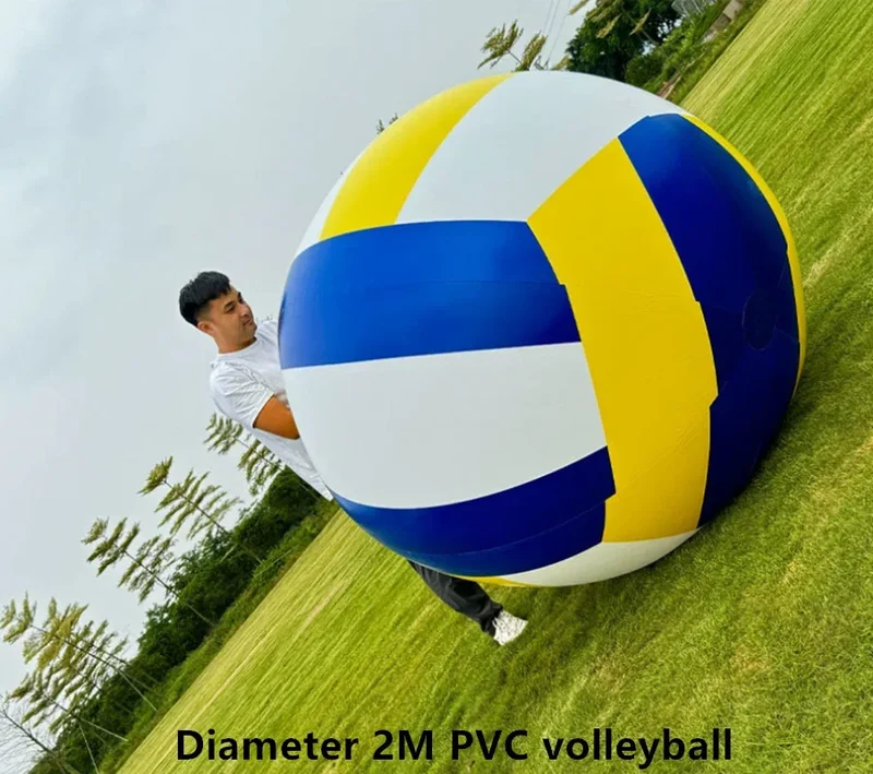 0.6-2m Pvc Volleyball, Inflatable Balloon, Parent-Child Interactive Children's Toy Ball, Kindergarten Ball, Interactive Props