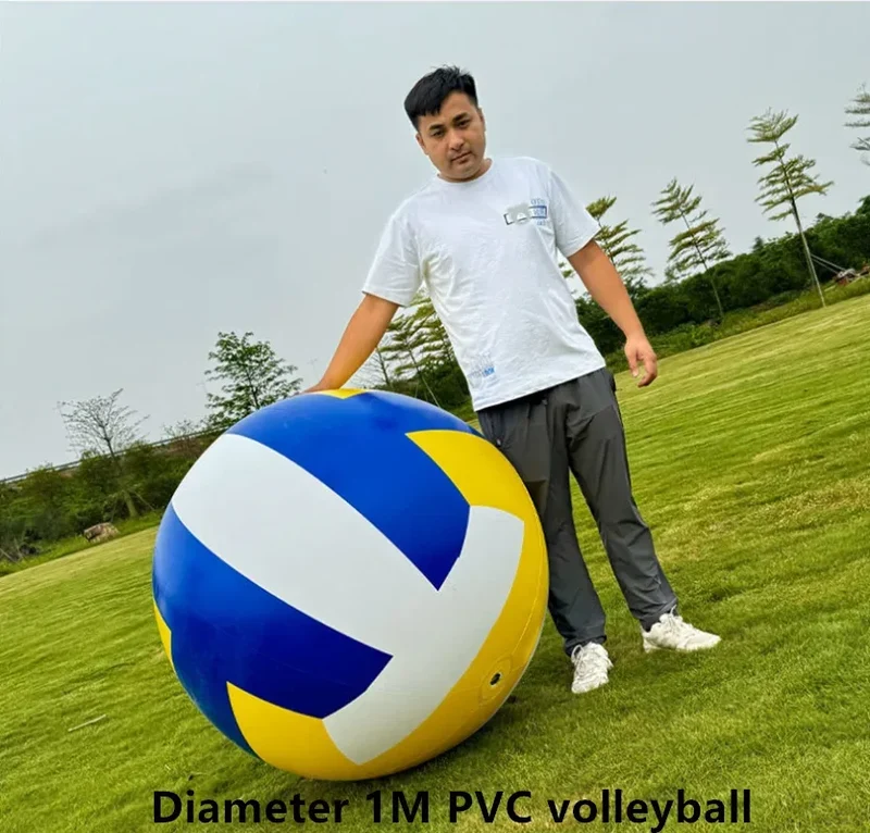 0.6-2m Pvc Volleyball, Inflatable Balloon, Parent-Child Interactive Children's Toy Ball, Kindergarten Ball, Interactive Props