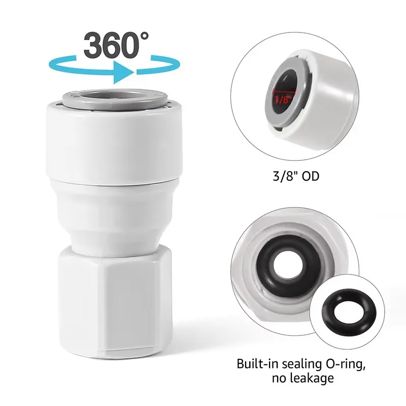 Push-fit Ball Lock Beer Line Assembly, Picnic Beer Tap Faucet with 60cm Hose,Quick Joint Connection Homebrew Beer Soda Dispenser