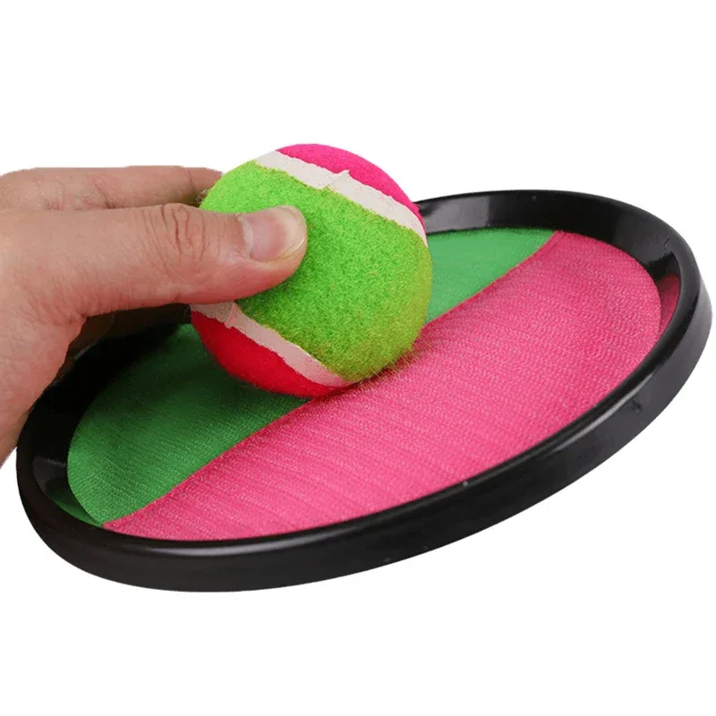 Sticky Ball Toy Set Kids Colorful Sticky Ball with Target Throw Catch Interactive Family Game Indoor Outdoor Fun Party Gift ZYF