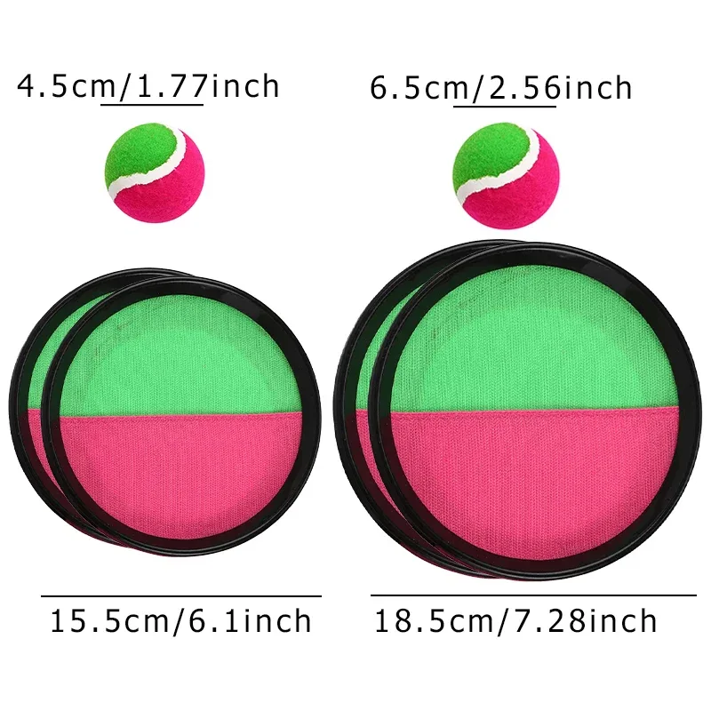 Sticky Ball Toy Set Kids Colorful Sticky Ball with Target Throw Catch Interactive Family Game Indoor Outdoor Fun Party Gift ZYF