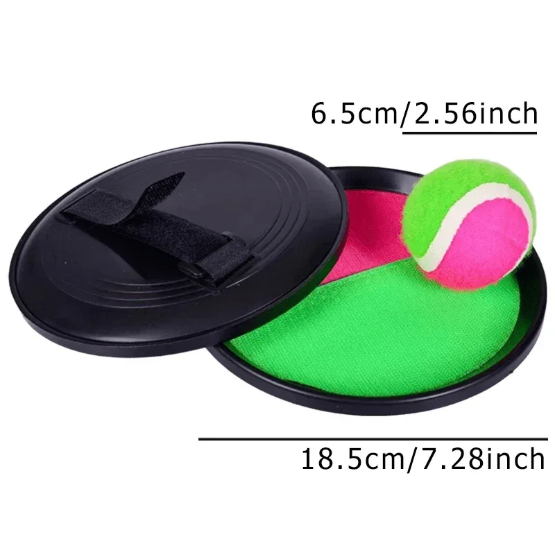 Sticky Ball Toy Set Kids Colorful Sticky Ball with Target Throw Catch Interactive Family Game Indoor Outdoor Fun Party Gift ZYF