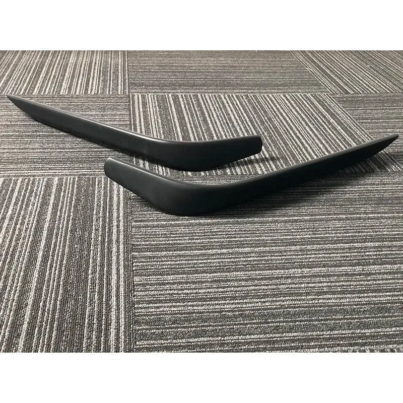 Carbon Fiber FRP Fog Lamp Bumper Fins Trims Decoration for Alfa Romeo Giulia 2016 2017 2018 2019 Sport Standard Car Accessories