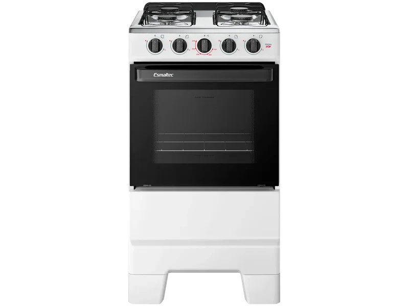4 Stove Esmaltec White Ideal Pop 4120