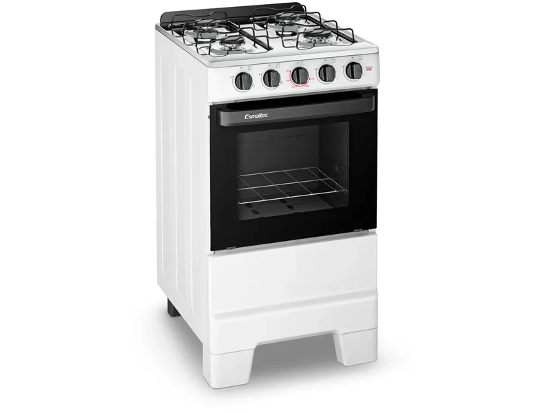 4 Stove Esmaltec White Ideal Pop 4120