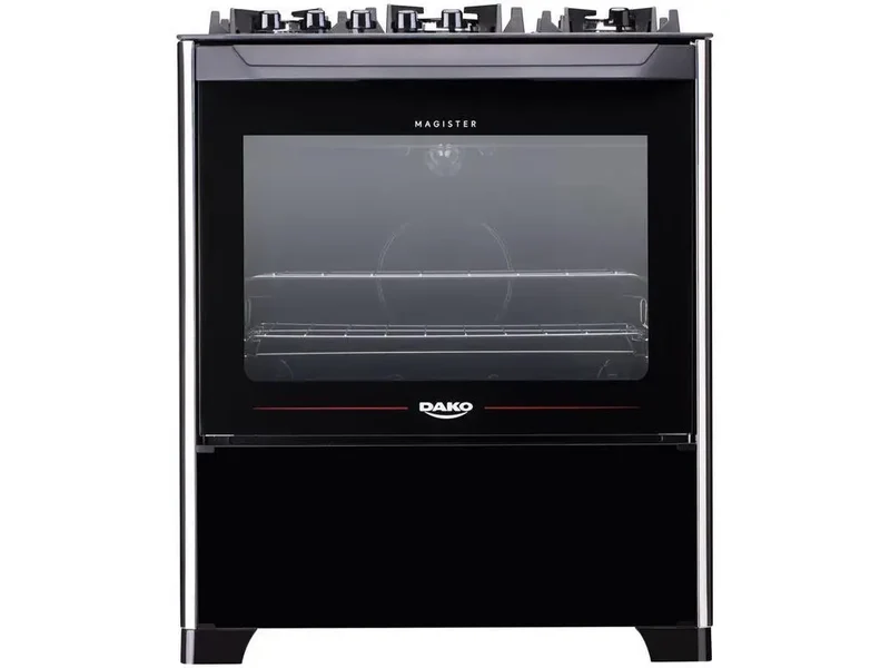 5 Stove Dako Black Automatic Light-Bivolt