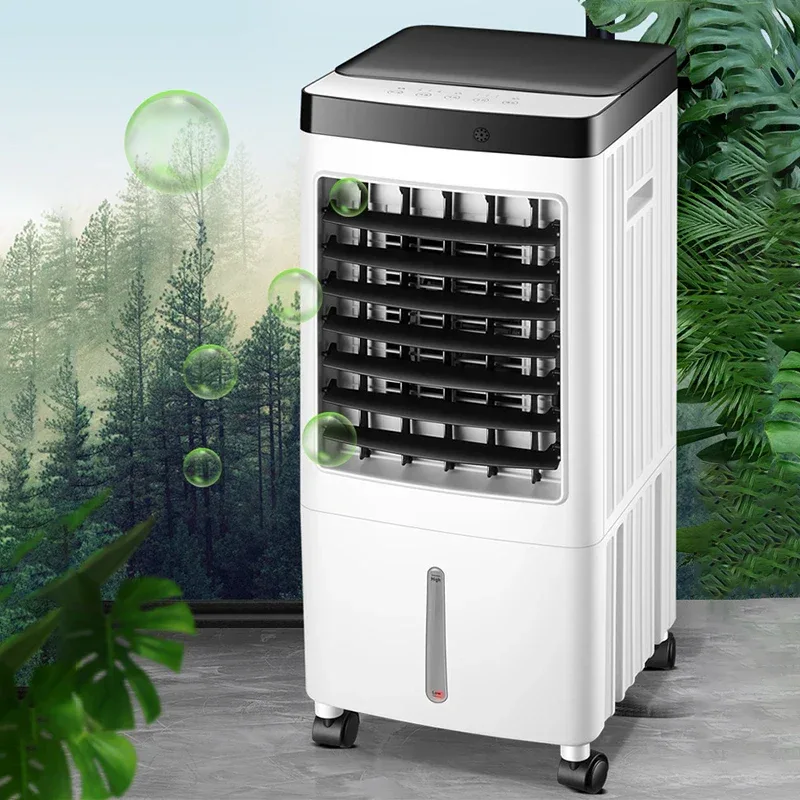 Air Conditioning Fan Large Wind Powerful Cooling Mobile Chiller can be remotely timed central Air Conditioning 220V 10L