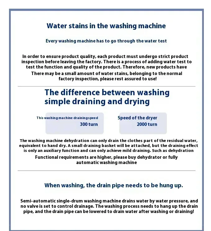 EU/UK/US 3 IN 1 Washing machine Semi-Auto household Small washing machine dormitory 7kg large capacity Washing & Shoe machine