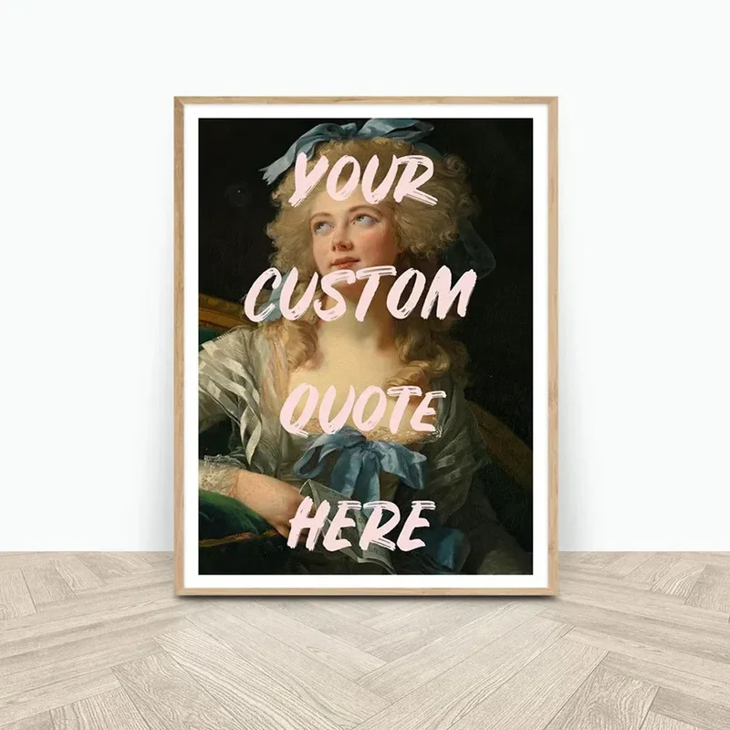 Custom Poster Printing Poster Or Canvas from Photo Print Your Own Design Wall Art Home Decor Movie & Family Canvas Custom Gift