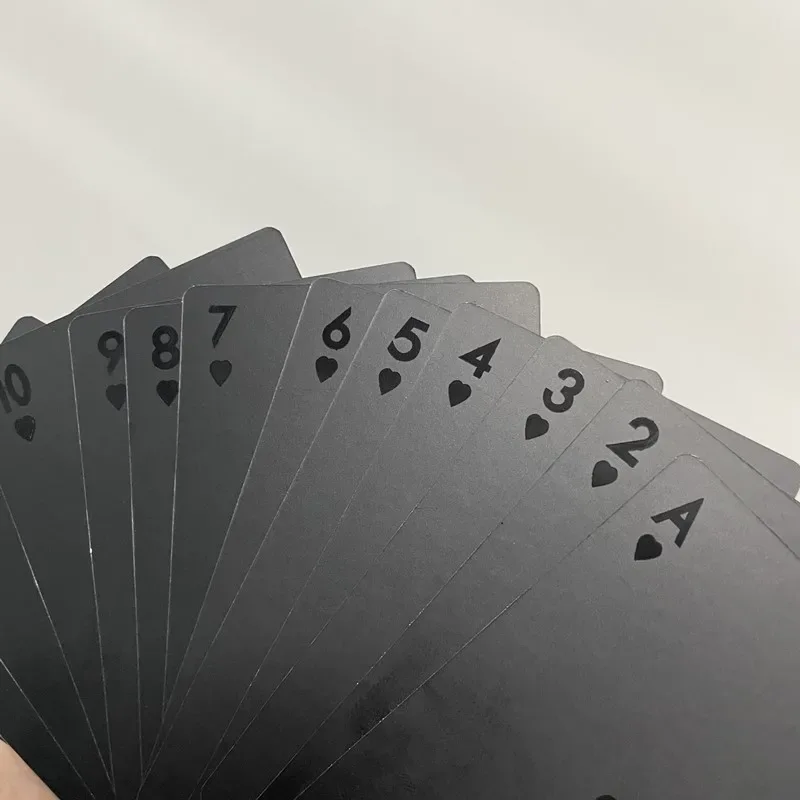 Luminous poker set, suitable for parties, Halloween and Christmas gifts, durable paper, family entertainment and gaming nights