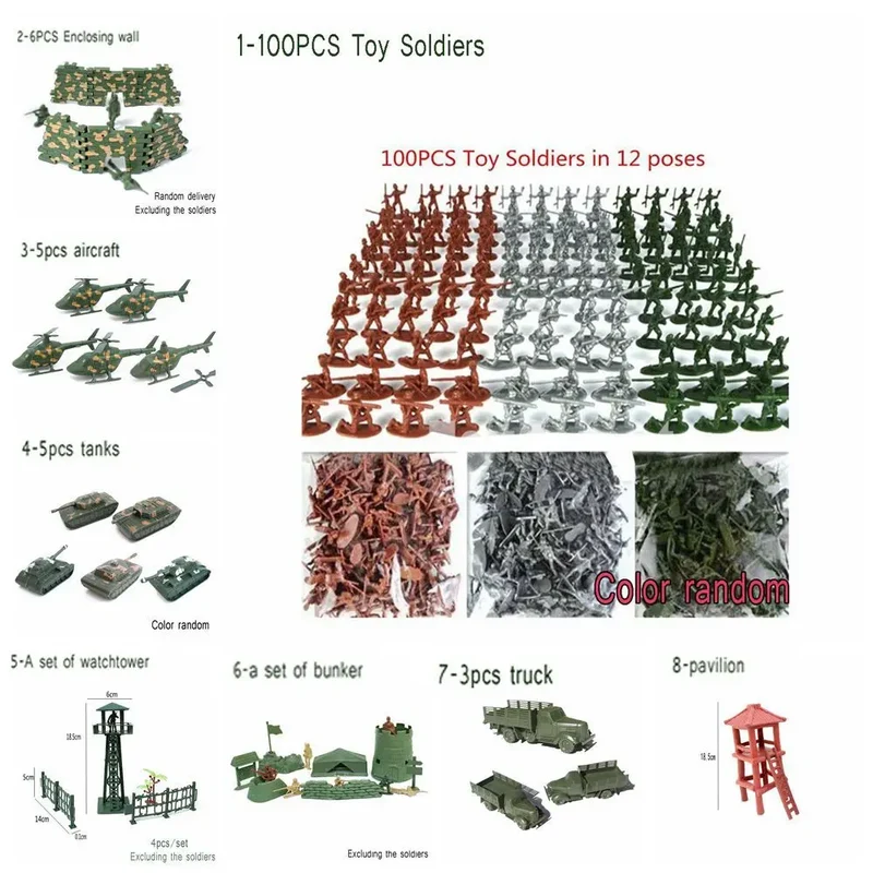1Set Military Scene Accessories German Army Base Barbed Wire Building Block Fence Isolation Net Door Parts MOC Bricks Toys Kids