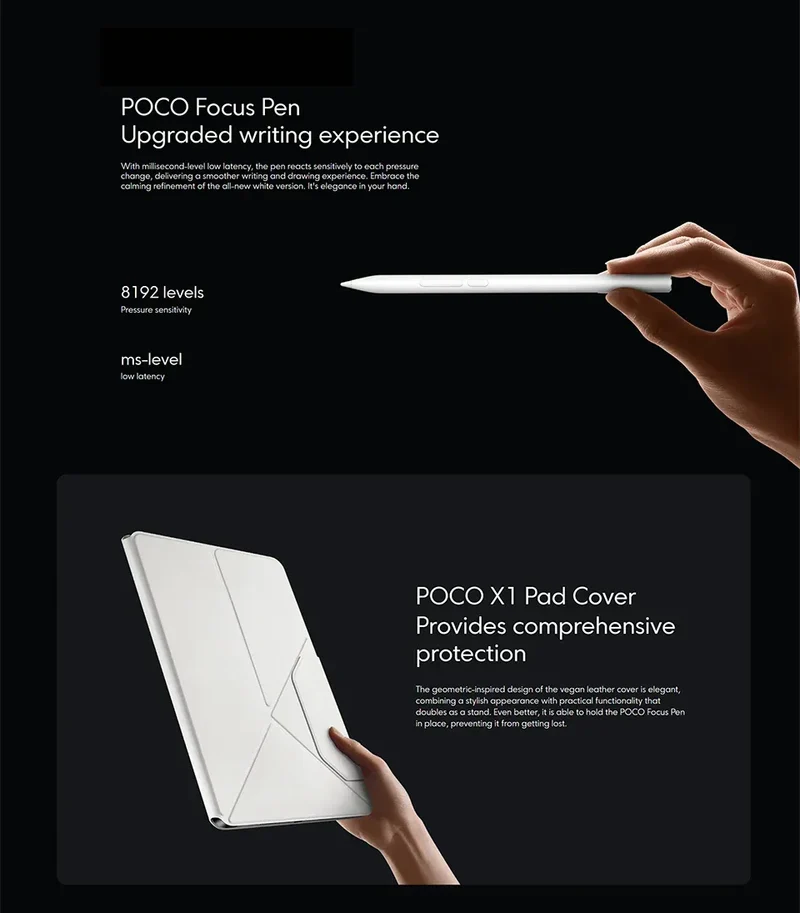 POCO Pad X1 8GB 512GB Tablet PC 11'' 144Hz Wi-Fi 6E 8850mAh