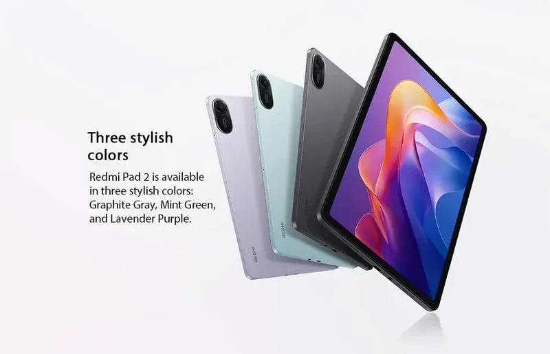 Xiaomi Redmi Pad 2 4GB/128GB 6GB/128GB 8GB/256GB EU 9000mAh Battery 11" 2.5K WiFi Global Version Tablet PC