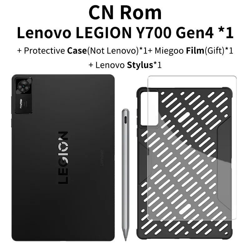 Small For Gaming CN Lenovo Legion Y700 4th8.8" 165Hz High Refresh Rate Gaming Tablet PC Snapdragon 8 Elite 7600mAh 68W Charging