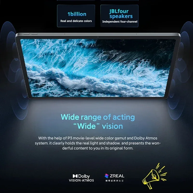 Global ROM Lenovo Xiaoxin Pad Pro 2025 12.7 inch Tablet Original Dimensity 8300 144Hz 2.9K Display Android 14 10200mAh Pad PC