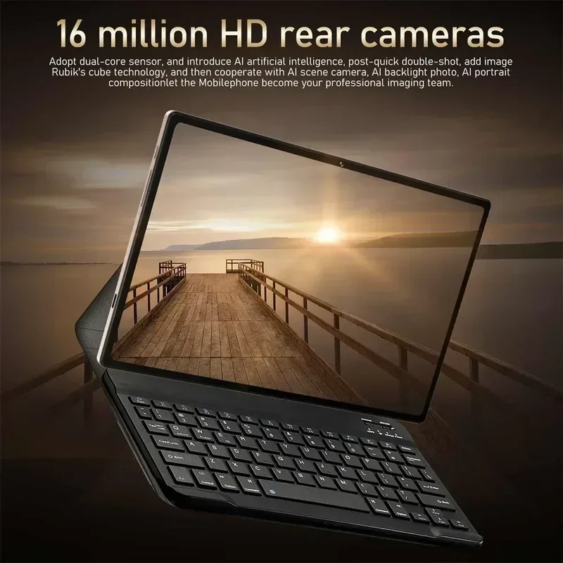 2025 Pad 16 Pro Tablet 5G Dual SIM 10000mAh Tablet 10 inch Android PC 22GB+2TB WIFI Snapdragon 870 Tablets For Children Kids Tab